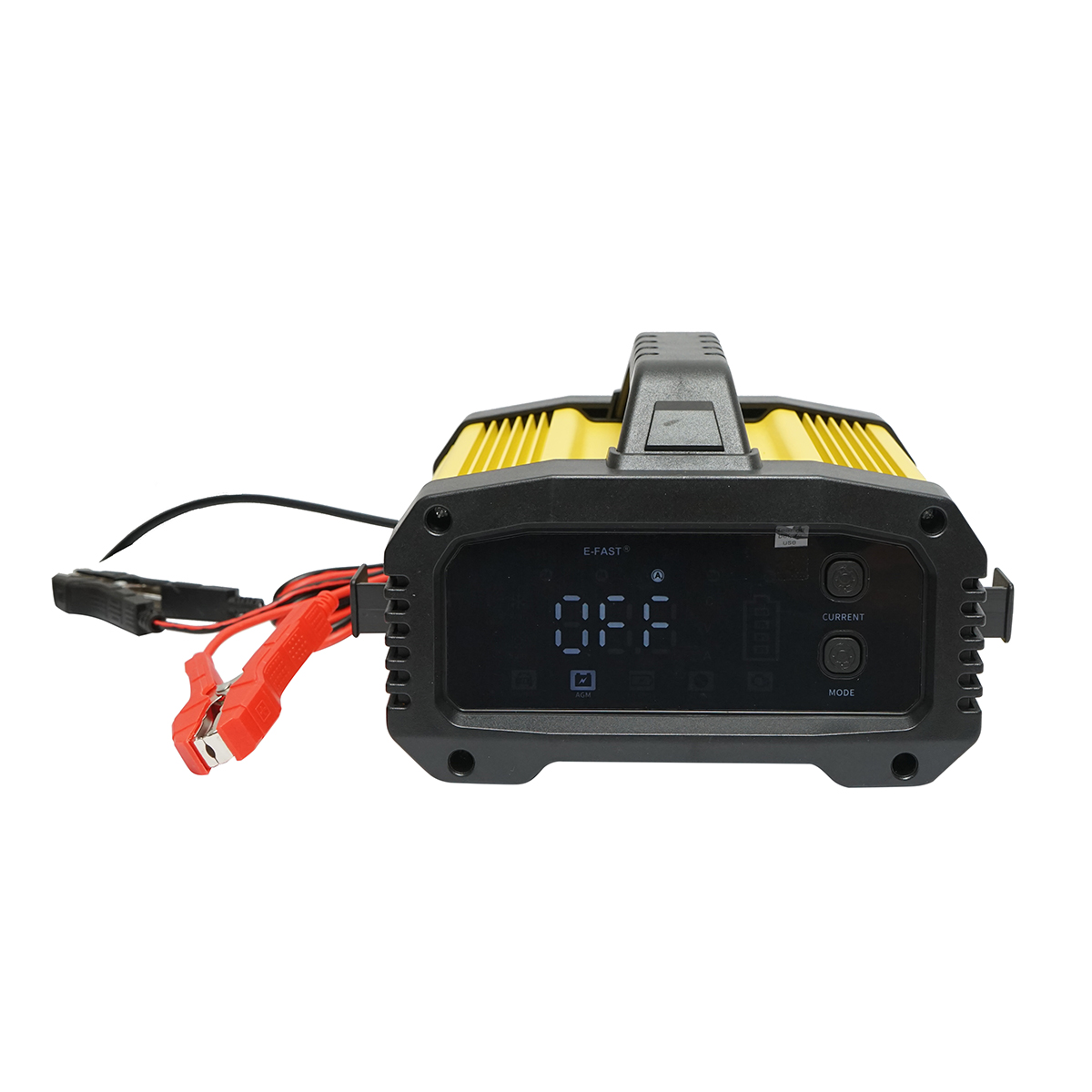 Redresor incarcator smart digital baterie 12V-25A/24V-15A complet automat 4-200Ah protectii multiple functie reparare inteligenta - ROYAL KRAFT Germania - BK79321