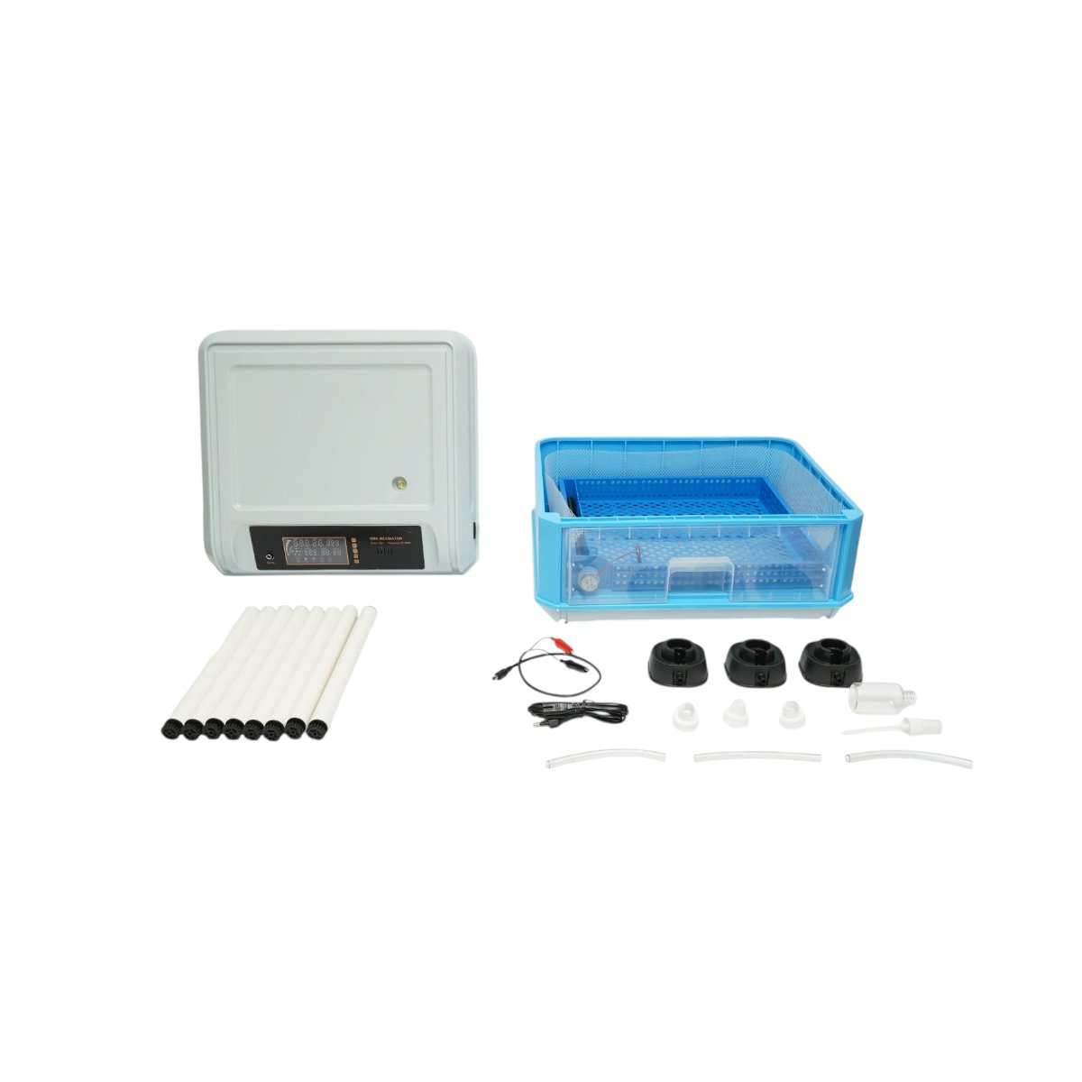Incubator automat 36 oua 35W 12V-220V rotire automata ovoscop LED control temperatura umiditate afisaj digital alarma - ROYAL KRAFT (Breckner) Germania - AAA291 - imagine 2