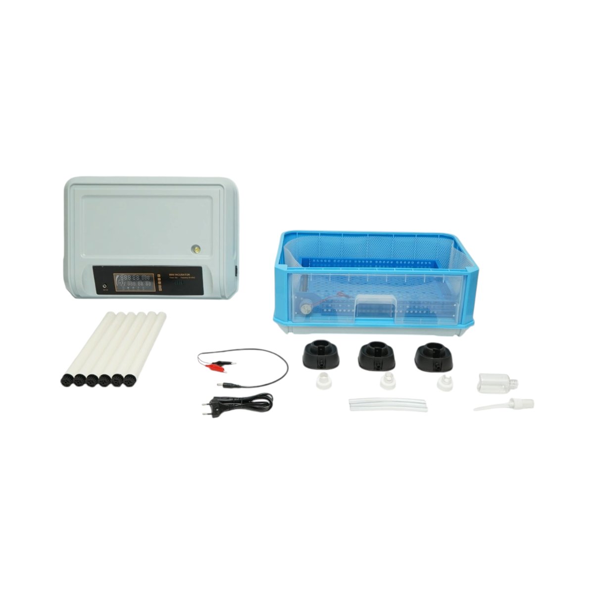 Incubator automat 24 oua 35W 12V-220V rotire automata ovoscop LED control temperatura umiditate afisaj digital alarma - ROYAL KRAFT (Breckner) Germania - AAA290 - imagine 2
