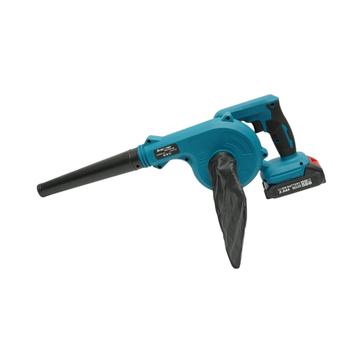 Suflanta aer si aspirator de gradina cu 2 acumulatori 21V/2Ah Li-ion debit aer 2.8 m3/min - ROYAL KRAFT (Breckner) Germania - BK00430 - imagine 3