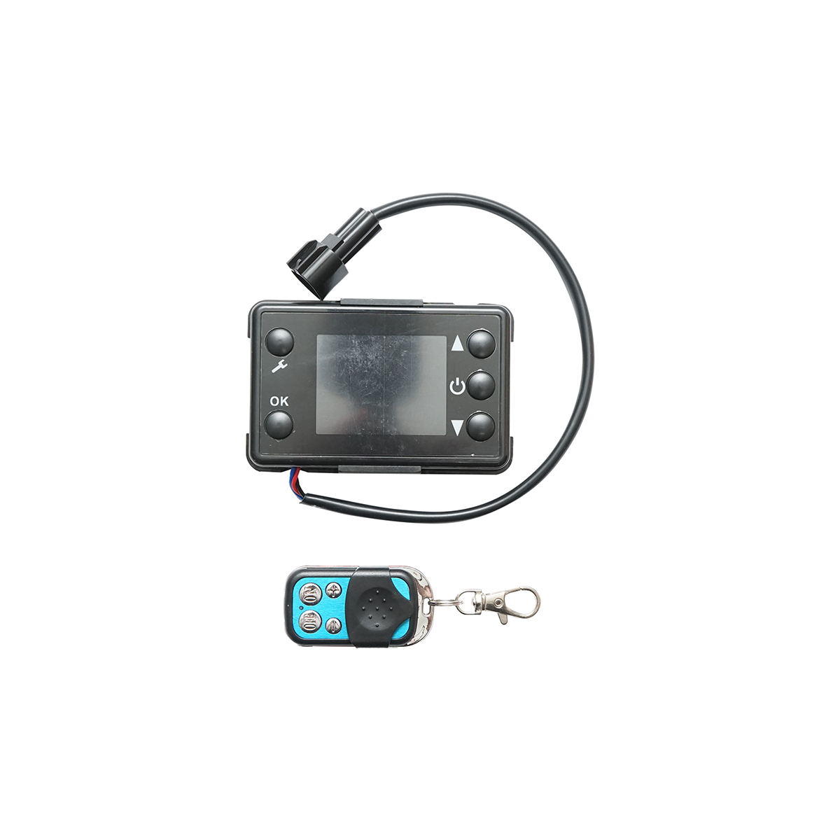 Incalzitor stationar/sirocou 12-24V 2KW display LCD cu telecomanda si bujie Kyocera - ROYAL KRAFT (Breckner) Germania - BK78249 - imagine 3