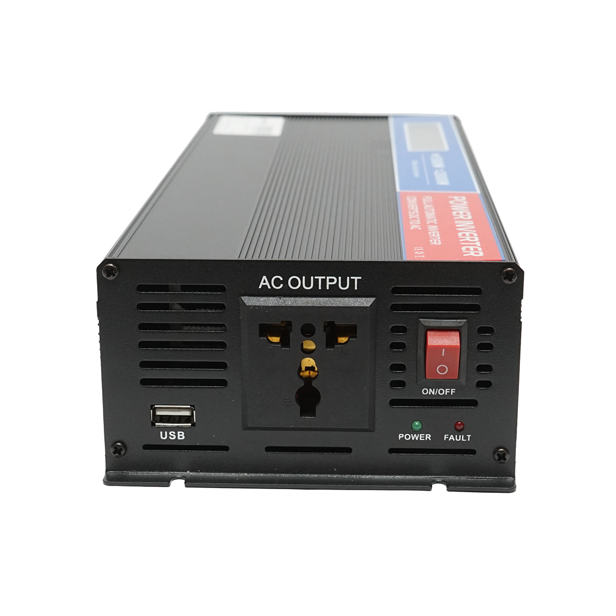 Invertor tensiune 12V-220V 2000W LCD cu USB - ROYAL KRAFT (Breckner) Germania - BK77003 - imagine 3