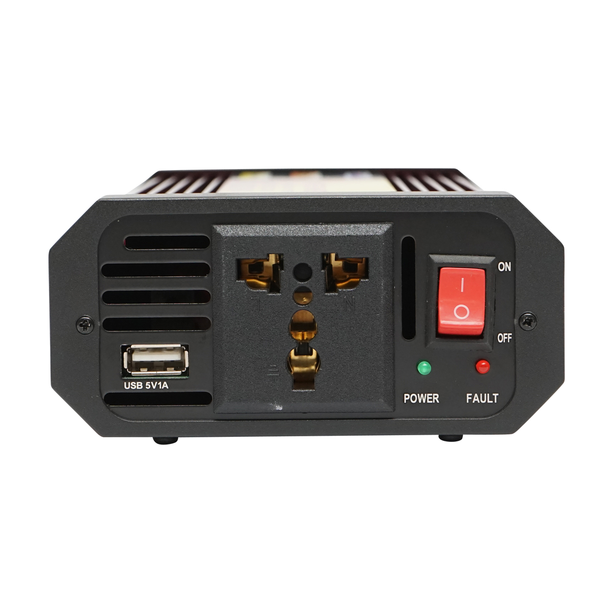 Invertor tensiune 12V-220V 600W cu USB - ROYAL KRAFT (Breckner) Germania - BK77000 - imagine 2