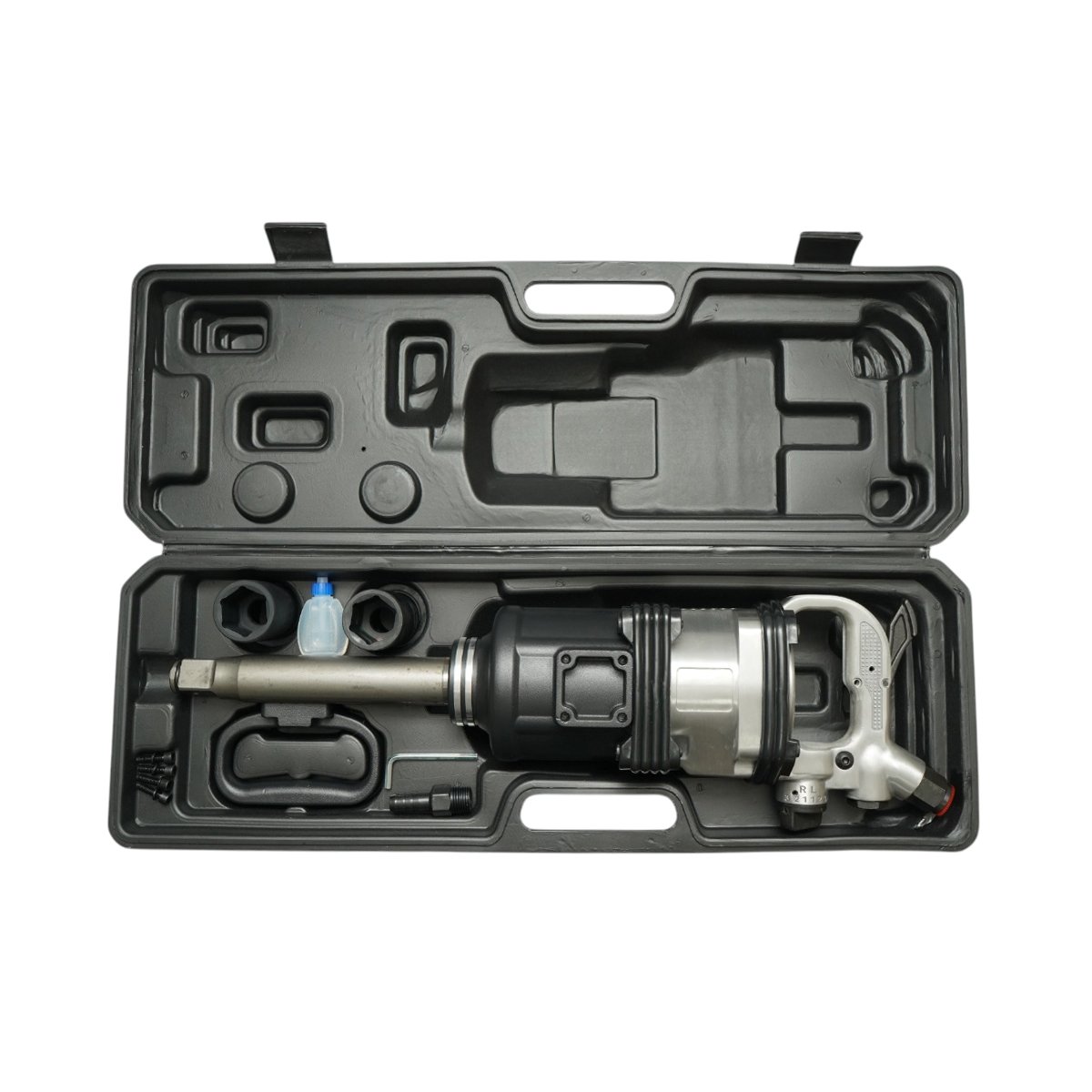 Pistol pneumatic de impact Pinless Hammer profesional 1 tol cuplu 3600Nm 3 trepte de putere R/L presiune 8 bar - ROYAL KRAFT (Breckner) Germania - BK00514 - imagine 3
