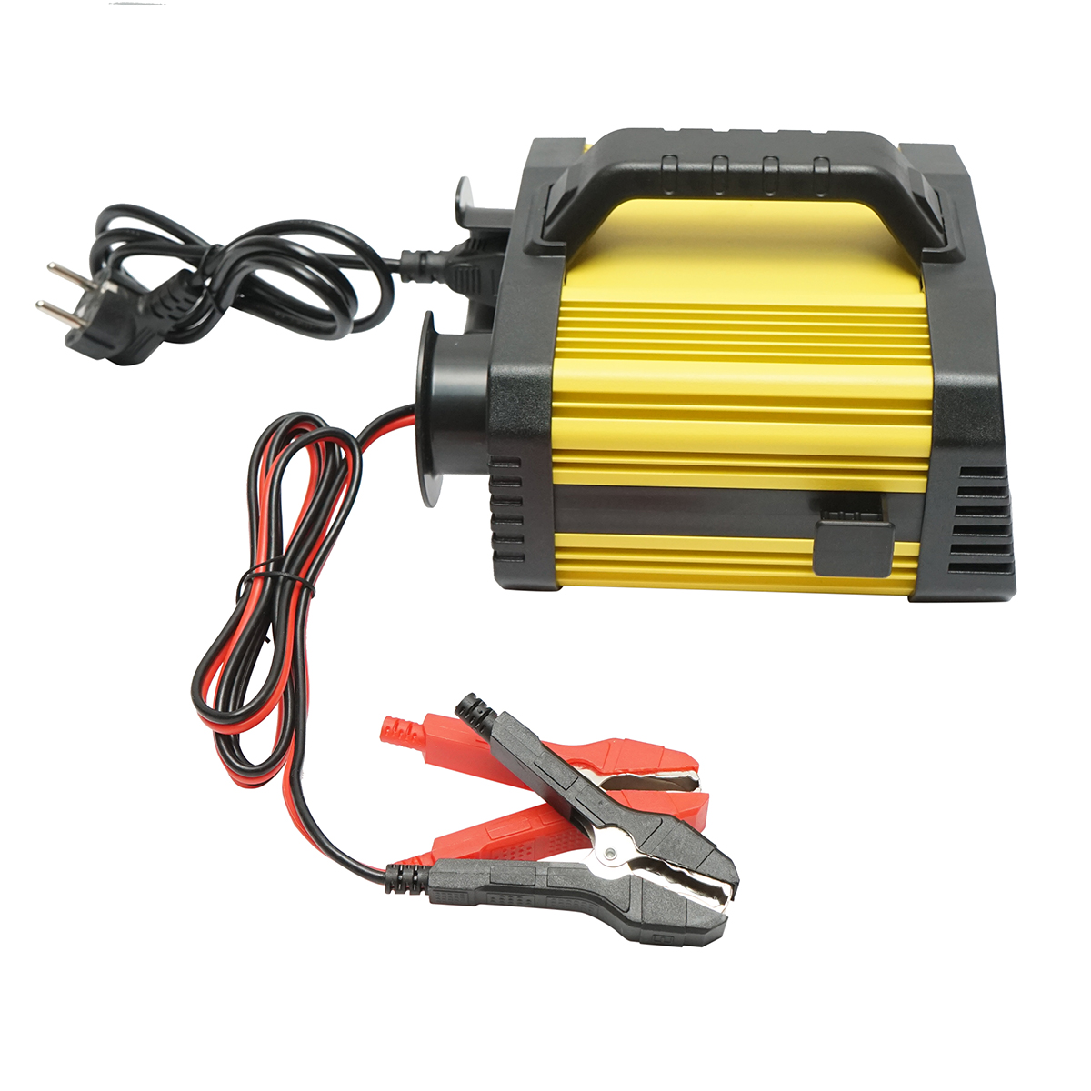 Redresor incarcator smart digital baterie 12V-25A/24V-15A complet automat 4-200Ah protectii multiple functie reparare inteligenta - ROYAL KRAFT Germania - BK79321 - imagine 4