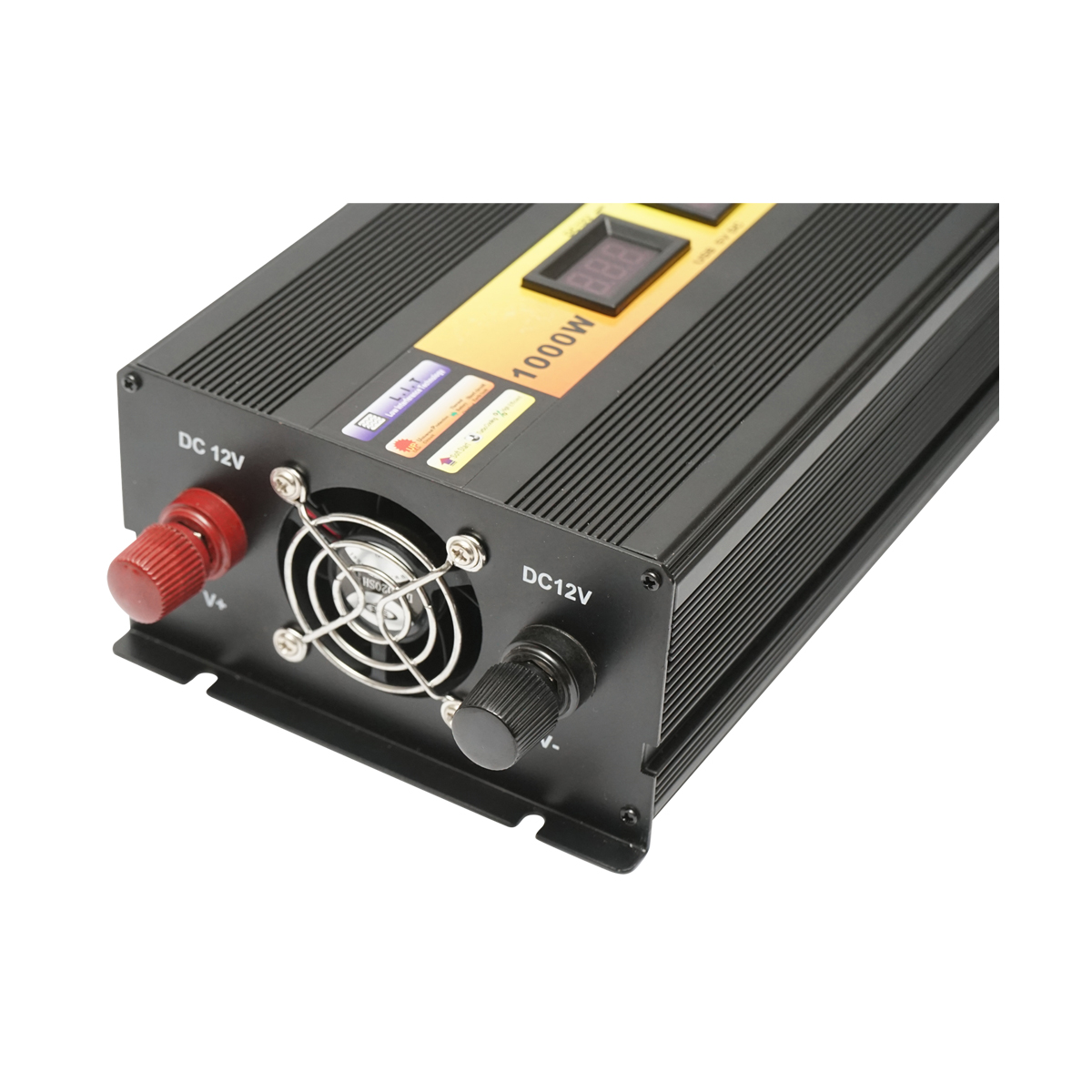 Invertor tensiune 12V-220V 1000W LCD cu USB - ROYAL KRAFT (Breckner) Germania - BK77002 - imagine 5
