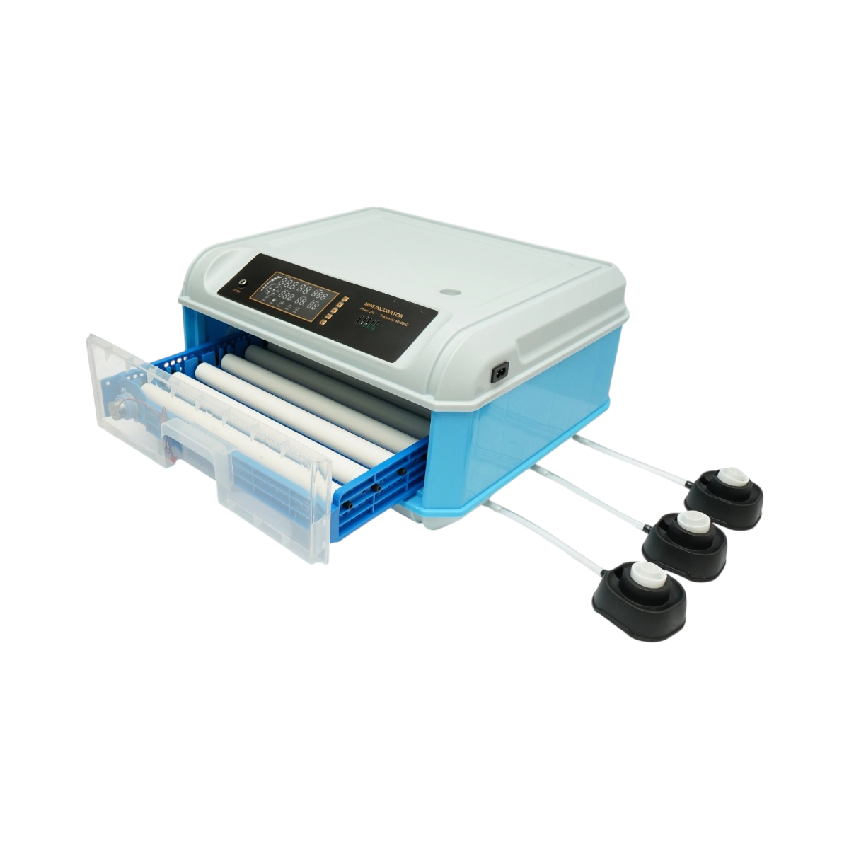Incubator automat 36 oua 35W 12V-220V rotire automata ovoscop LED control temperatura umiditate afisaj digital alarma - ROYAL KRAFT (Breckner) Germania - AAA291 - imagine 3