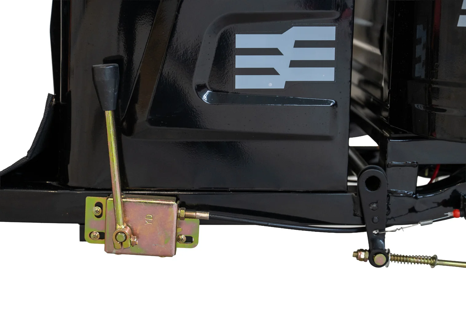Triciclu Cargo electric BLADE Active R6 1300W, 25 km/h, autonomie pana la 50 km, baterie plumb-acid 72 V/20 Ah, capacitate maxima 500 kg, fara permis, culoare negru-portocaliu (BLD3135MCNP) - imagine 8