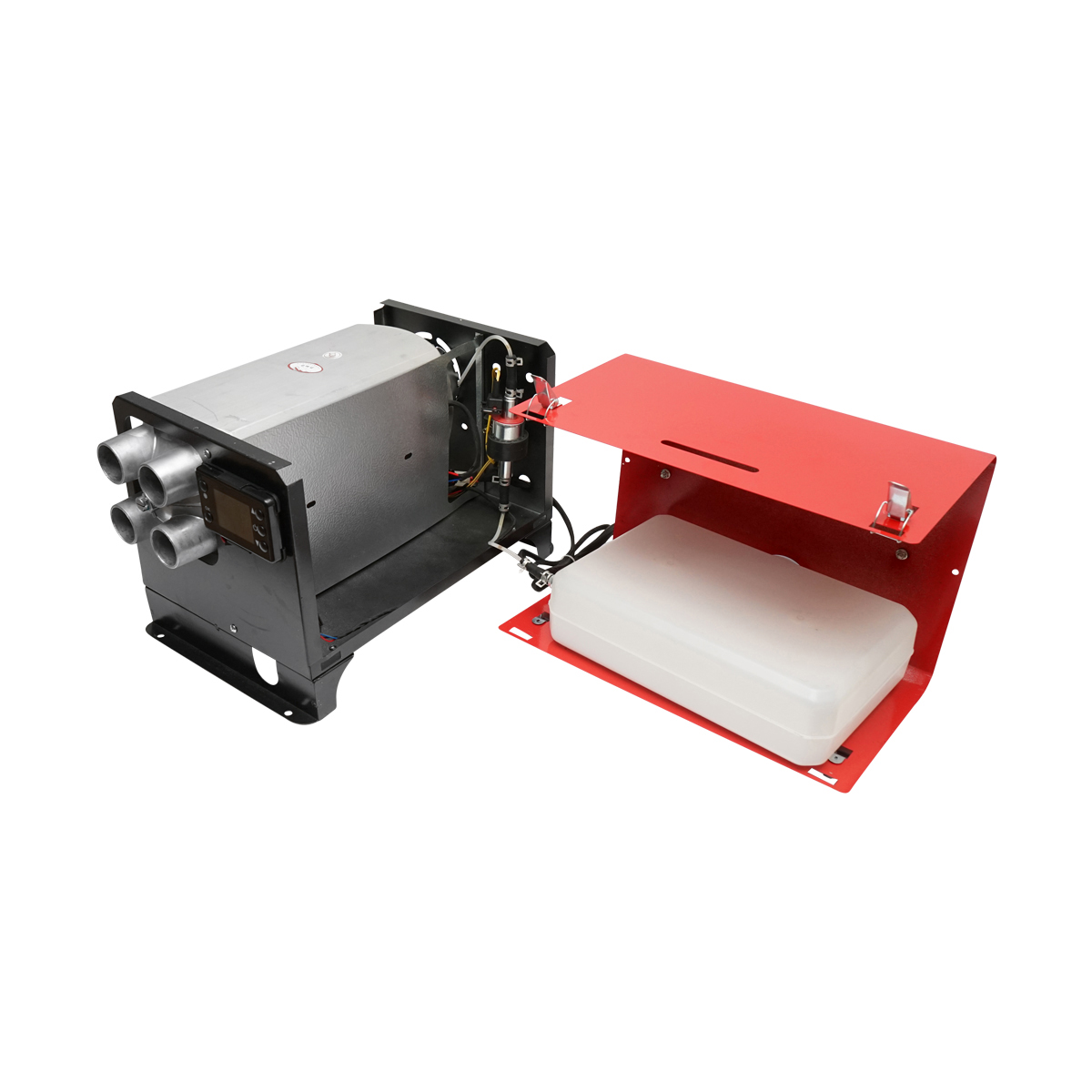 Incalzitor stationar, sirocou 12V, 5KW, display LCD, cu telecomanda - ROYAL KRAFT (Breckner) Germania - BK77491 - imagine 5