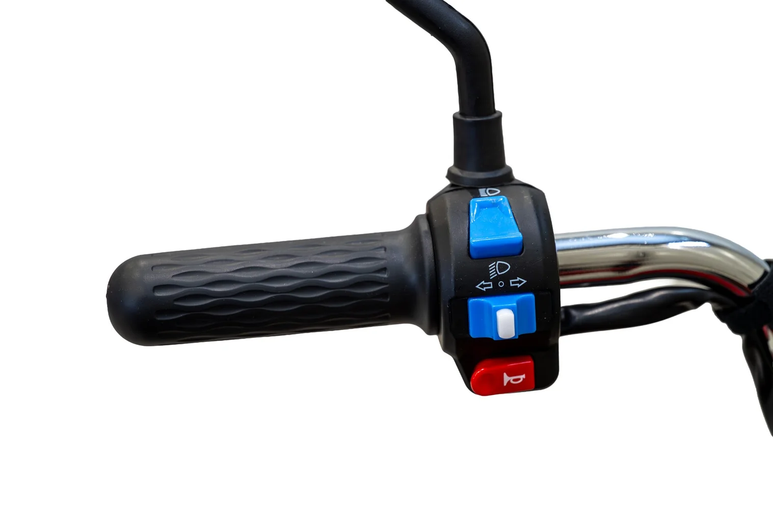 Triciclu Cargo electric BLADE Sprint 3.0 - 2000W, 25 km/h, autonomie pana la 70 km, baterie plumb-acid 72V 45Ah, capacitate maxima 600 kg, fara permis, culoare rosu (BLD3206MCRN) - imagine 4