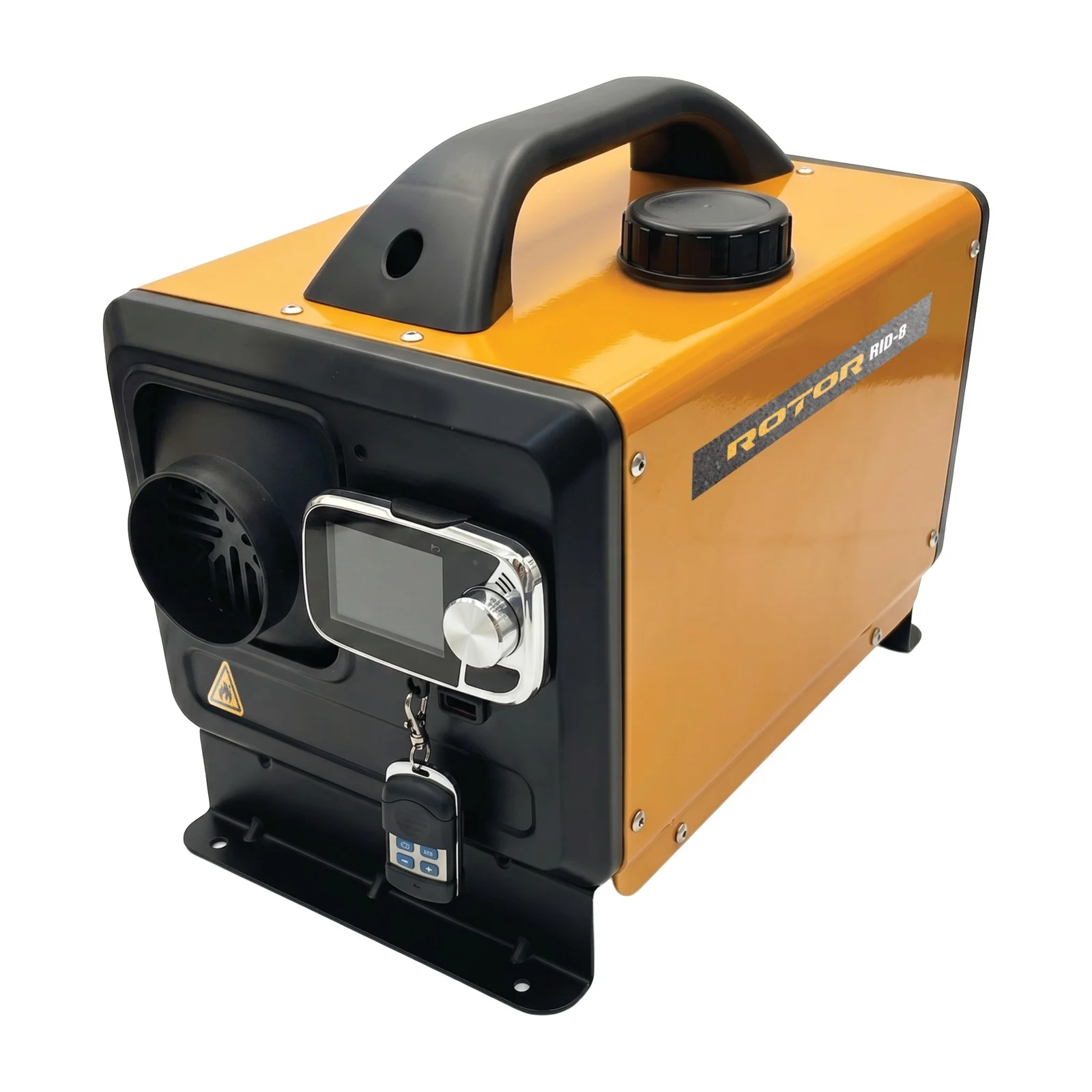 Incalzitor/Sirocou Diesel - ROTOR - 8 kW (5 L) - 12V/24V/230V - cu telecomanda controler LCD - 19036