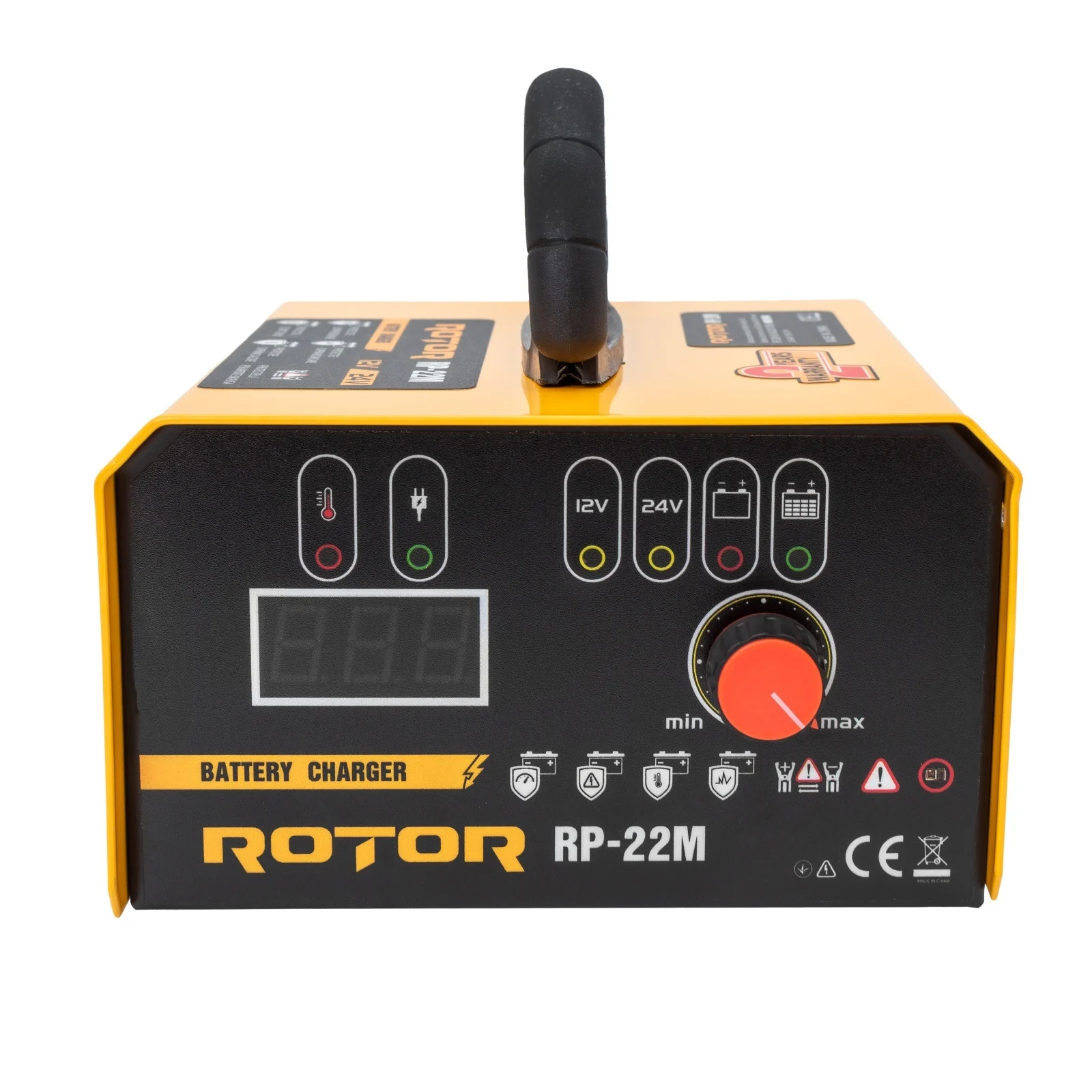 Redresor Auto – ROTOR RP-22M - 12V/24V - 15/20Ah (Incarcare) pentru baterii pana la 400 Ah - 18586 - imagine 3
