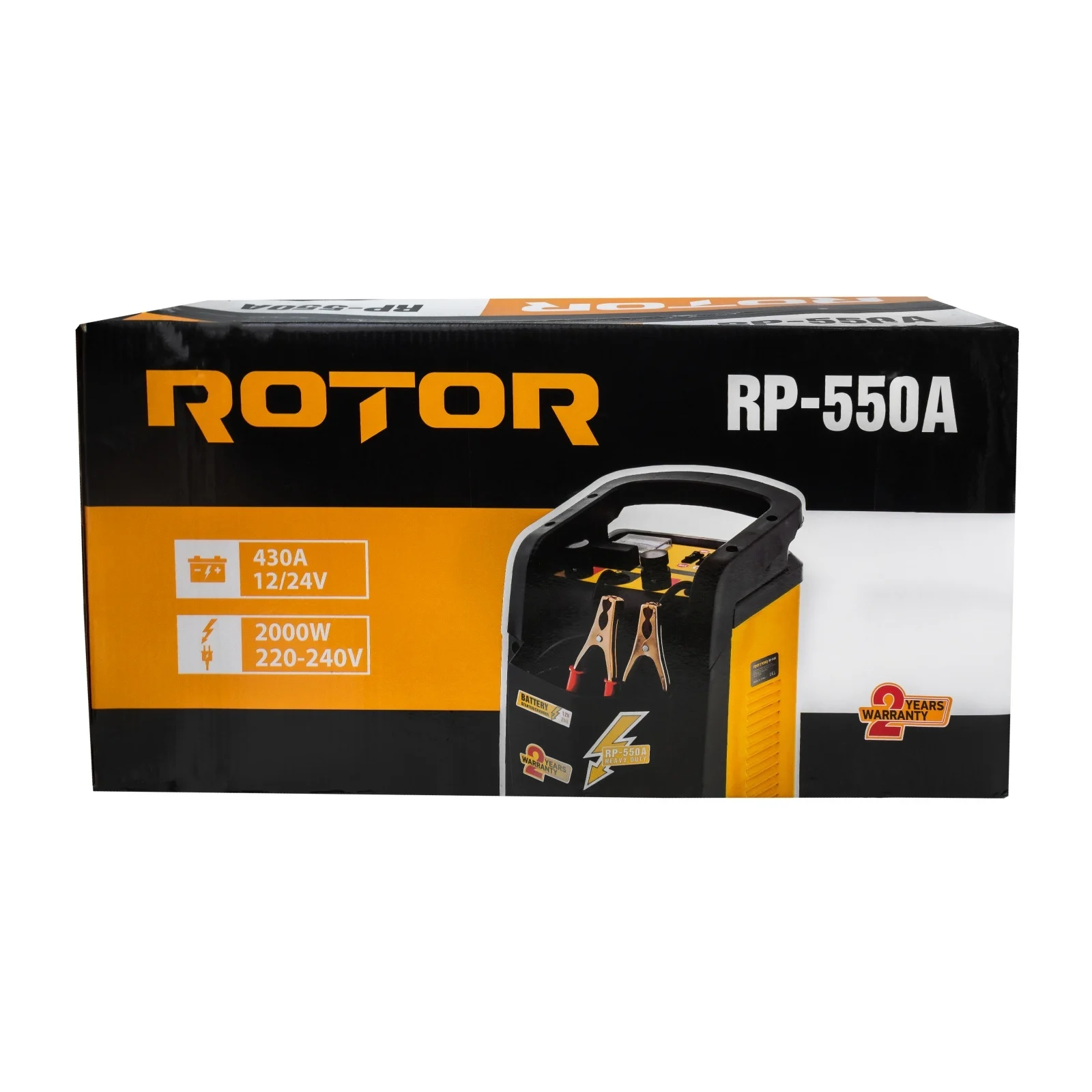 Robot Pornire/Redresor Auto – ROTOR - 12V/24V - 430Ah (Max. Pornire) / 60Ah (Max. Incarcare) - 18600 - imagine 6