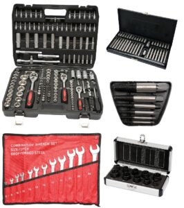 Set 5 in 1 – Complet pentru Atelier/Service – Trusa Chei/Tubulare – ROYAL KRAFT (Breckner) Germania – 240PCS (BK77519 + BK92548 + YT-06031 + YT-0590 + 66400)