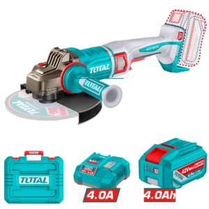 Flex/Polizor Unghiular cu 2 Acumulatori (2600W) 230mm – 42V/4Ah – TOTAL (Industrial/Brushless) – TAGLI4260182